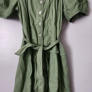 New york&  xl green dress